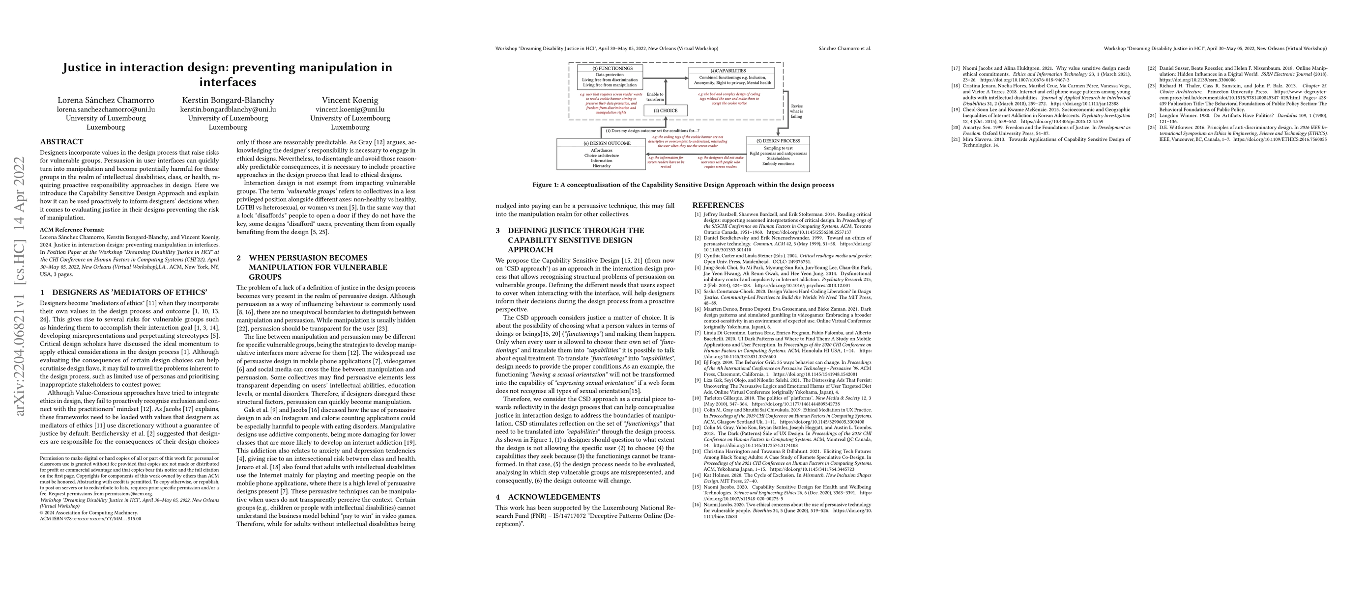 Thumbnail for Justice in interaction design: preventing manipulation in interfaces