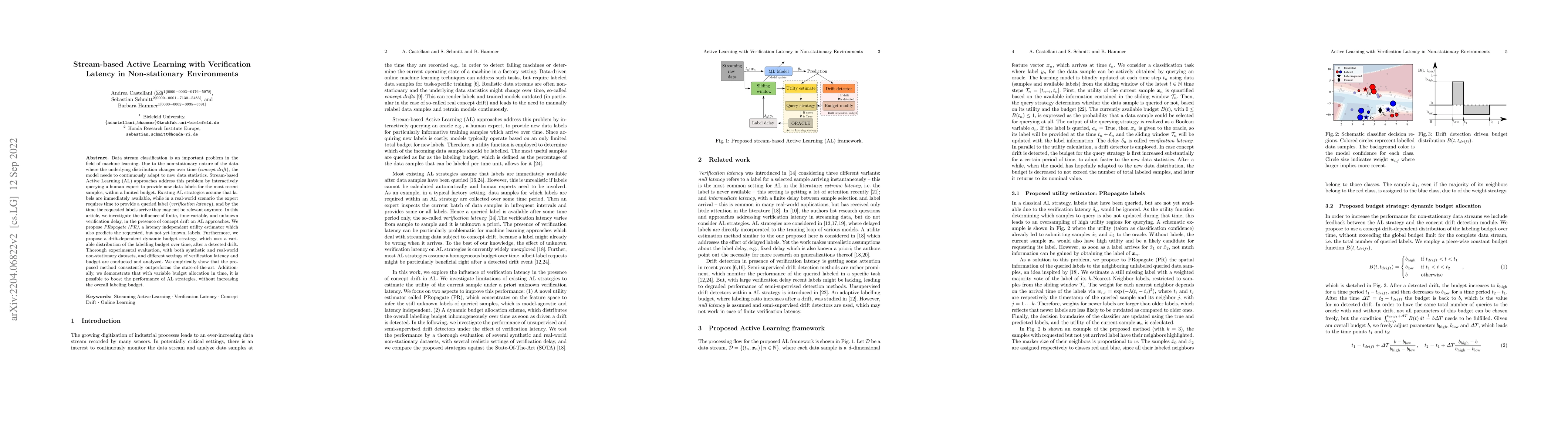 Thumbnail for Stream-based Active Learning with Verification Latency in Non-stationary
  Environments