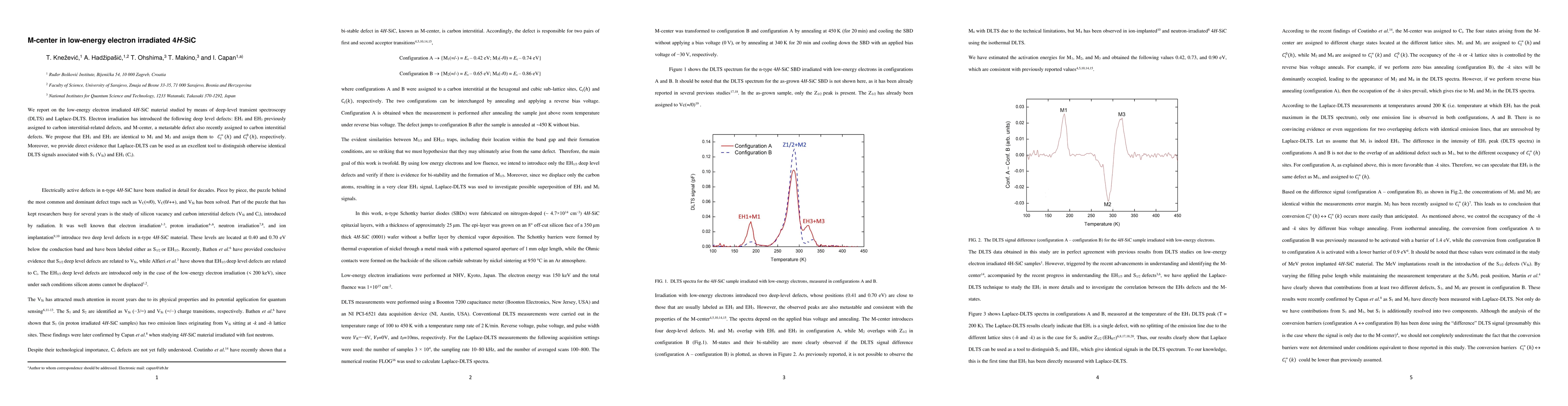 Thumbnail for M-center in low-energy electron irradiated 4H-SiC