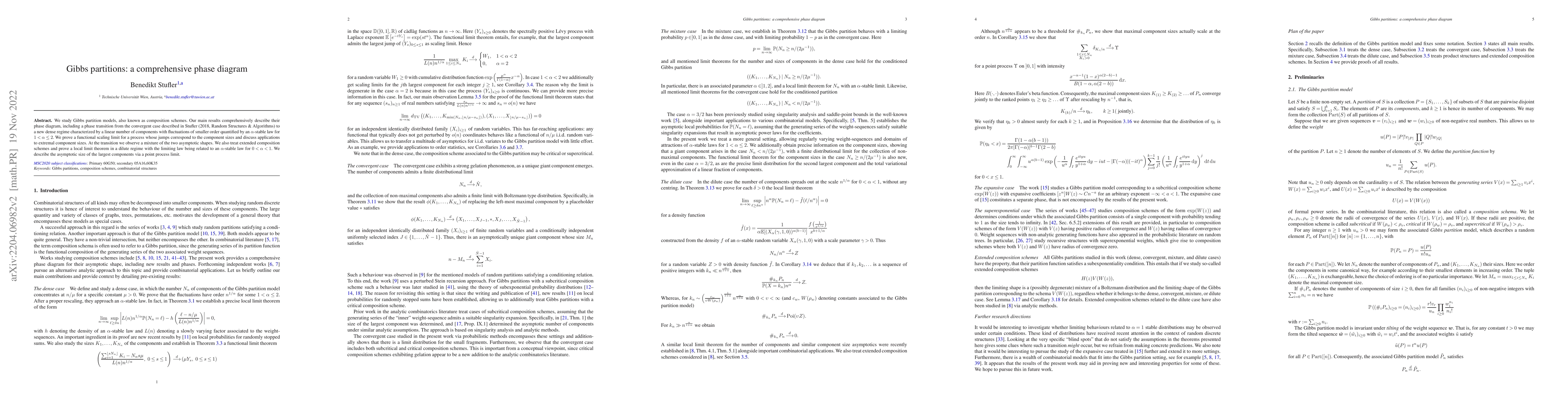 Thumbnail for Gibbs partitions: a comprehensive phase diagram