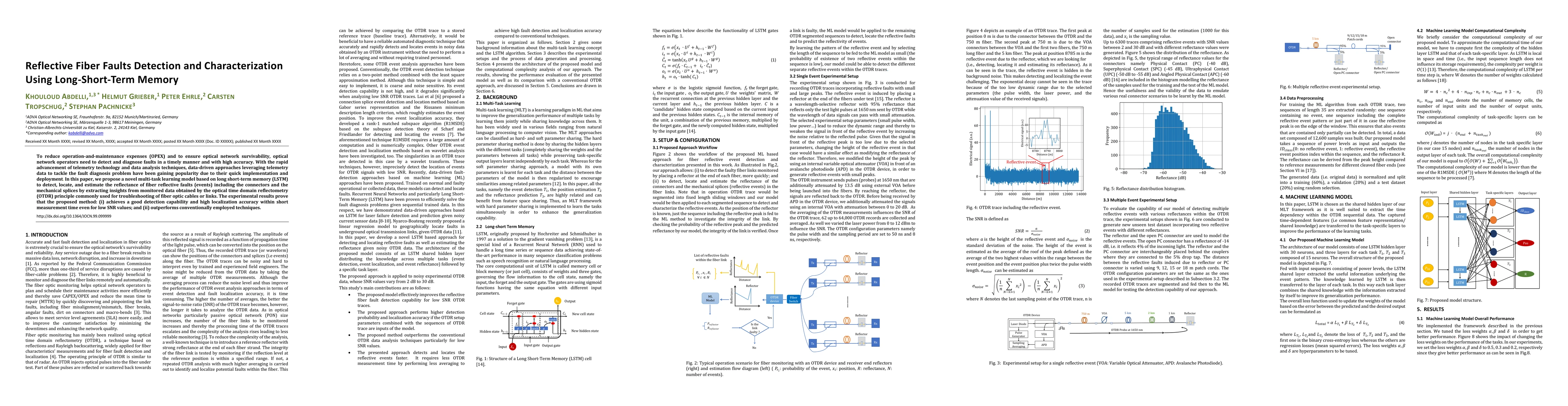 Thumbnail for Reflective Fiber Faults Detection and Characterization Using
  Long-Short-Term Memory