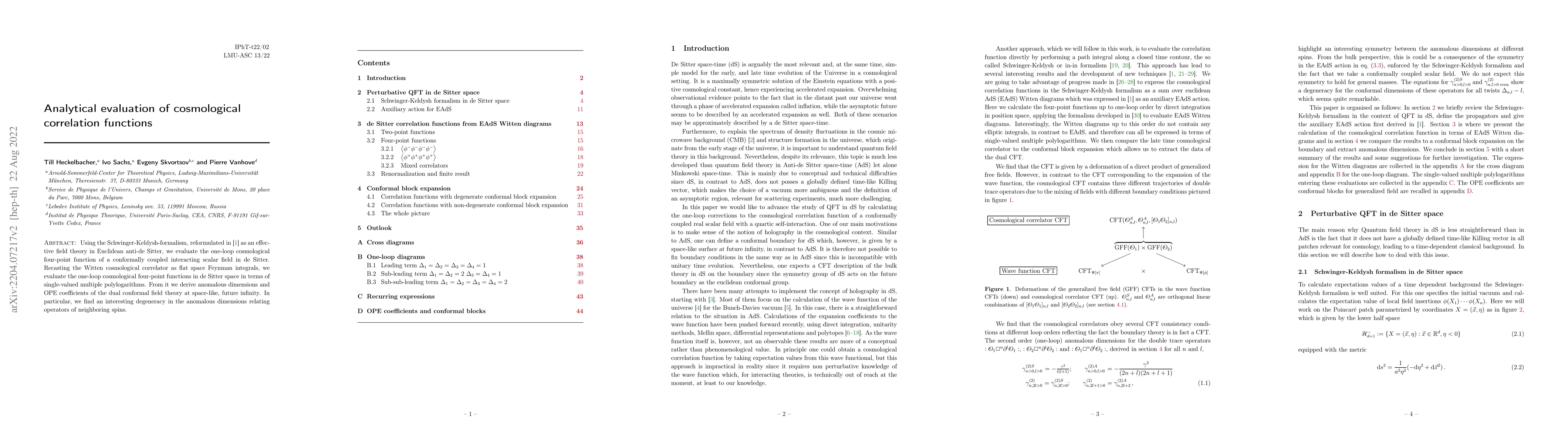 Thumbnail for Analytical evaluation of cosmological correlation functions