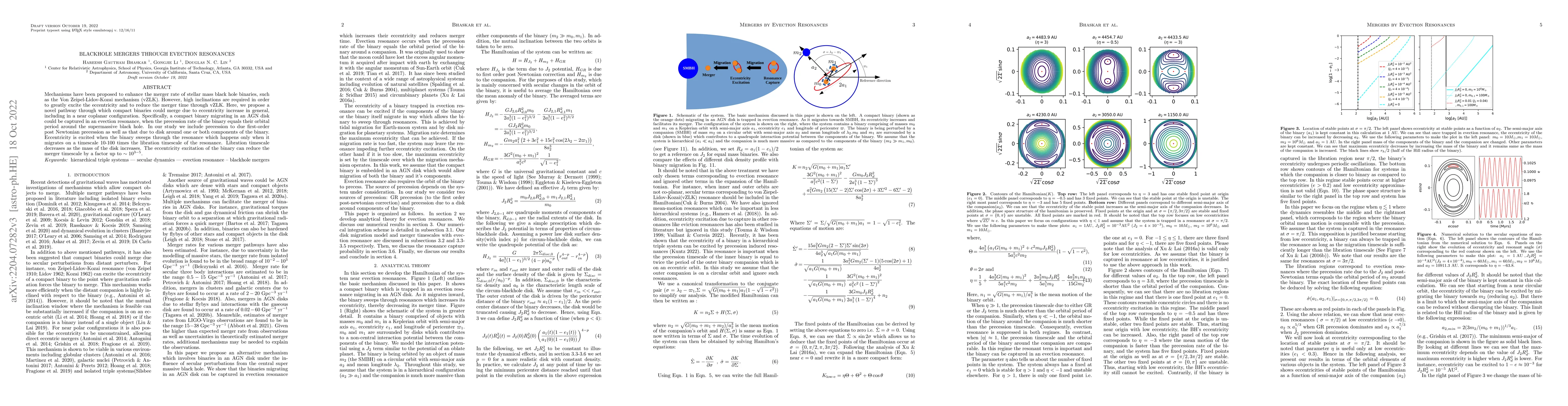 Thumbnail for Blackhole Mergers Through Evection Resonances