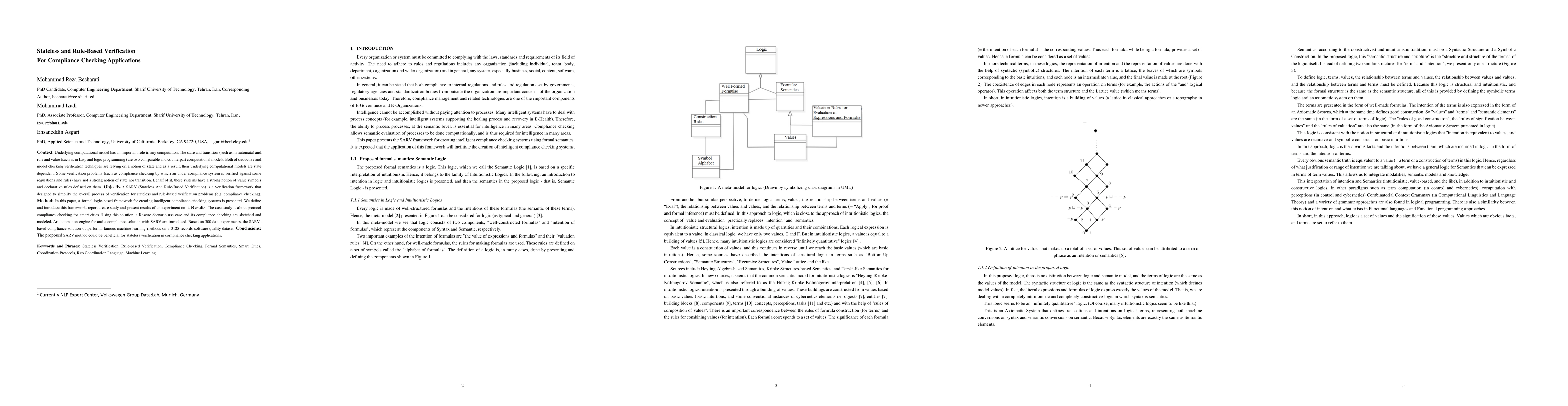 Thumbnail for Stateless and Rule-Based Verification For Compliance Checking
  Applications