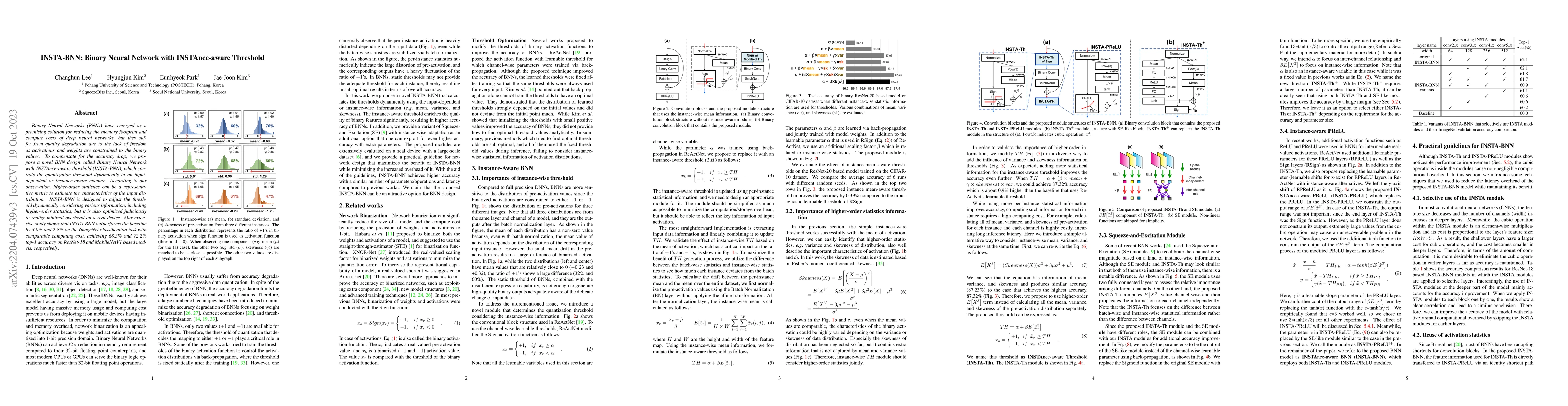 Thumbnail for INSTA-BNN: Binary Neural Network with INSTAnce-aware Threshold