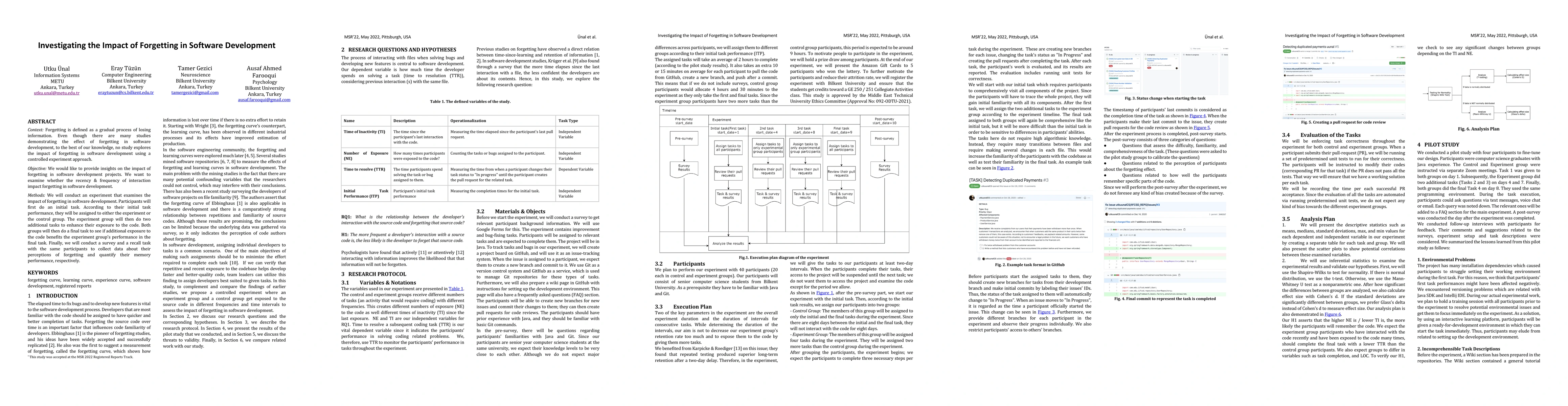 Thumbnail for Investigating the Impact of Forgetting in Software Development