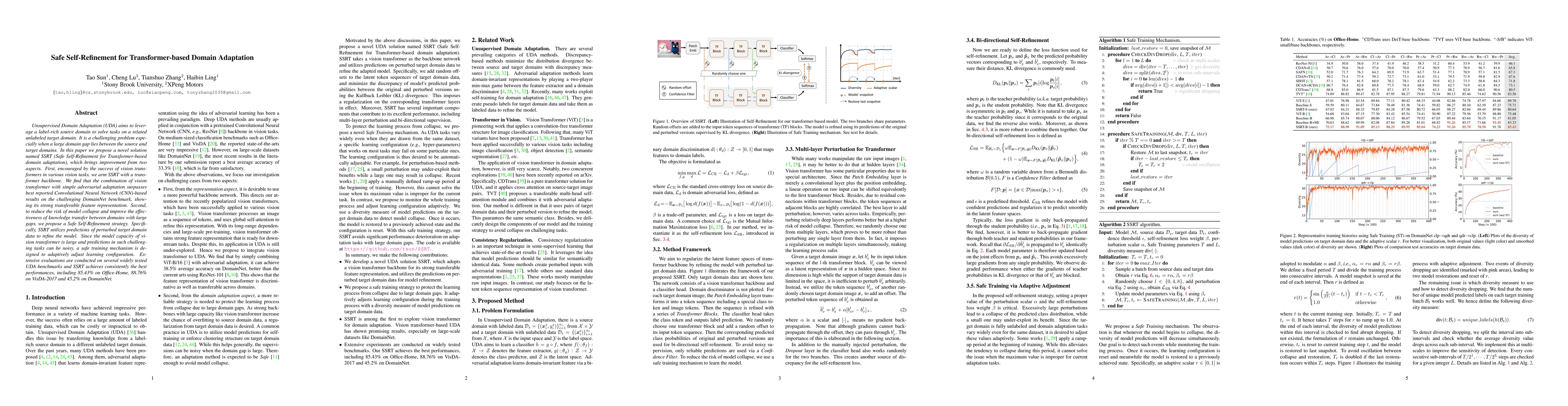 Thumbnail for Safe Self-Refinement for Transformer-based Domain Adaptation