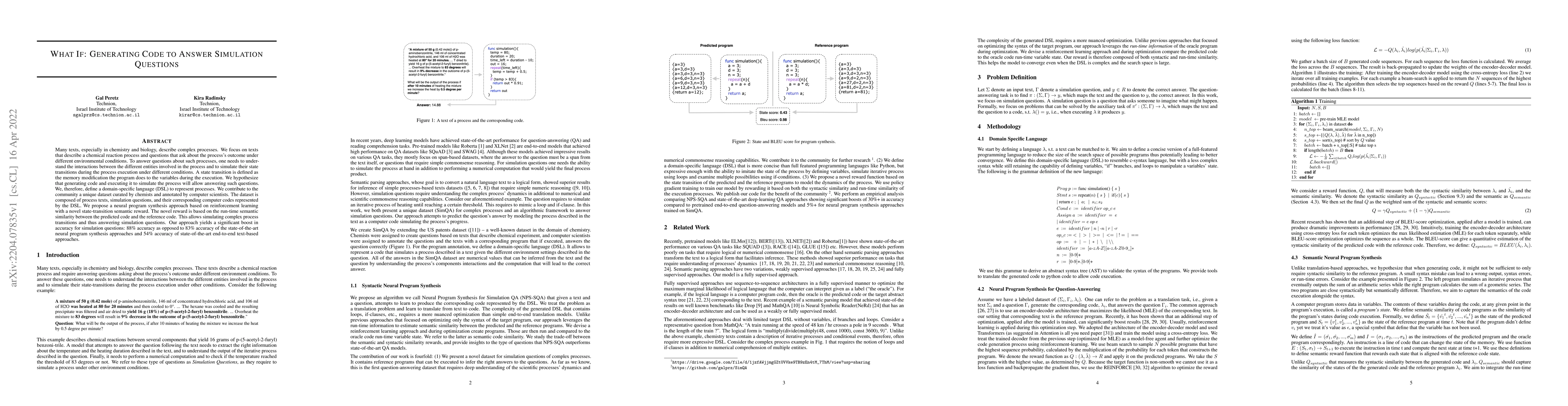 Thumbnail for What If: Generating Code to Answer Simulation Questions