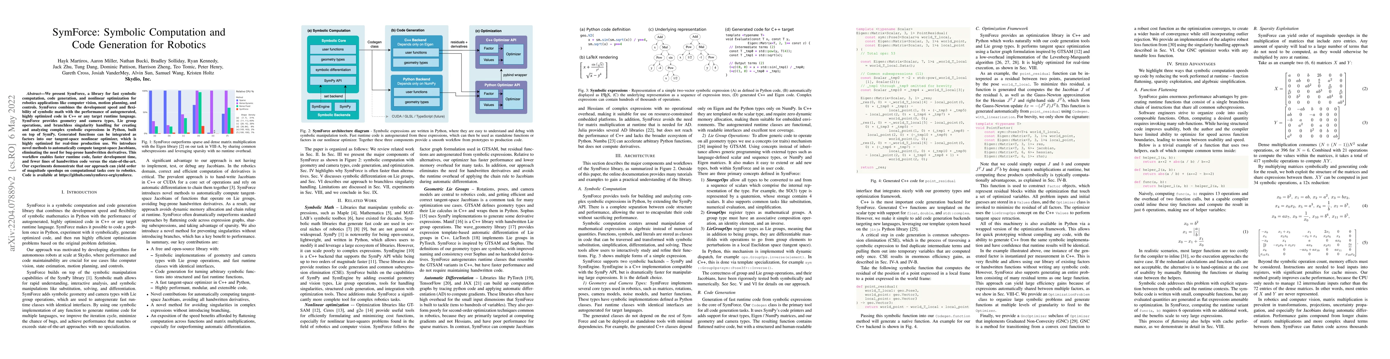 Thumbnail for SymForce: Symbolic Computation and Code Generation for Robotics