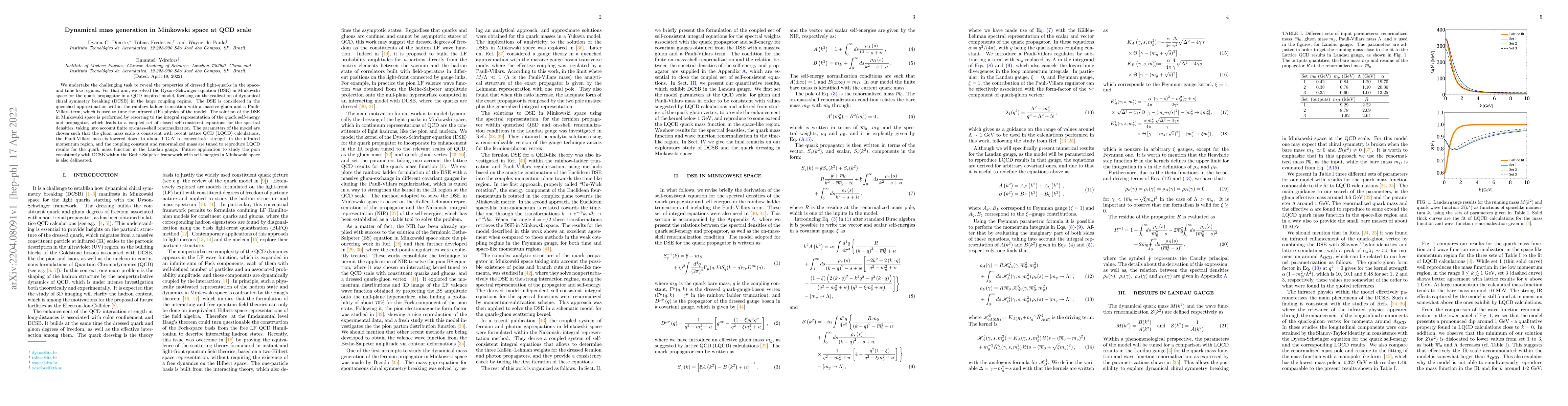 Thumbnail for Dynamical mass generation in Minkowski space at QCD scale