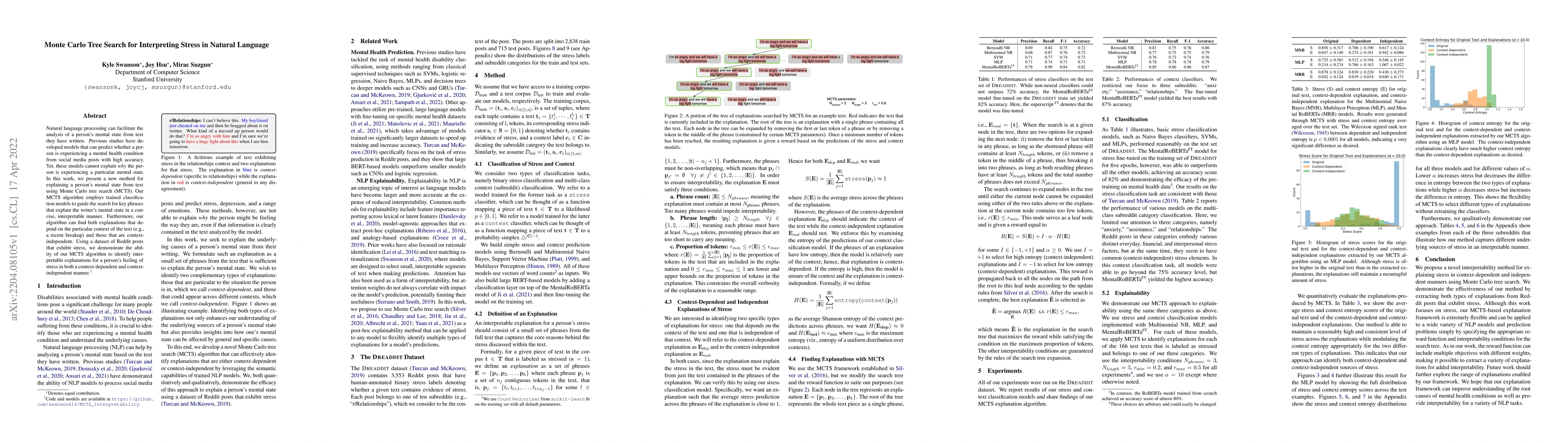 Thumbnail for Monte Carlo Tree Search for Interpreting Stress in Natural Language