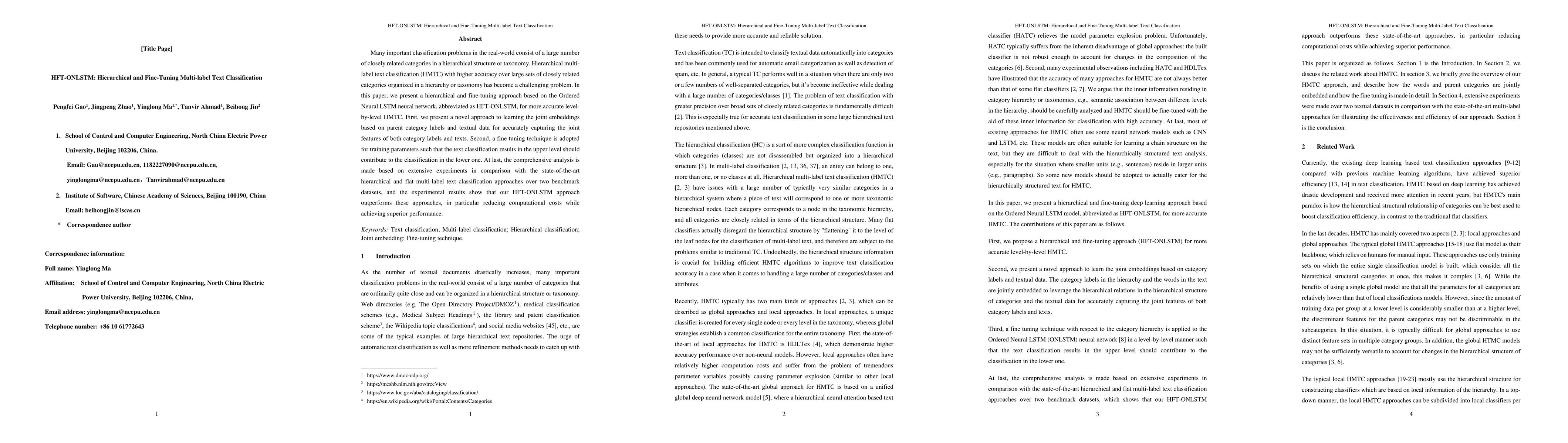 Thumbnail for HFT-ONLSTM: Hierarchical and Fine-Tuning Multi-label Text Classification