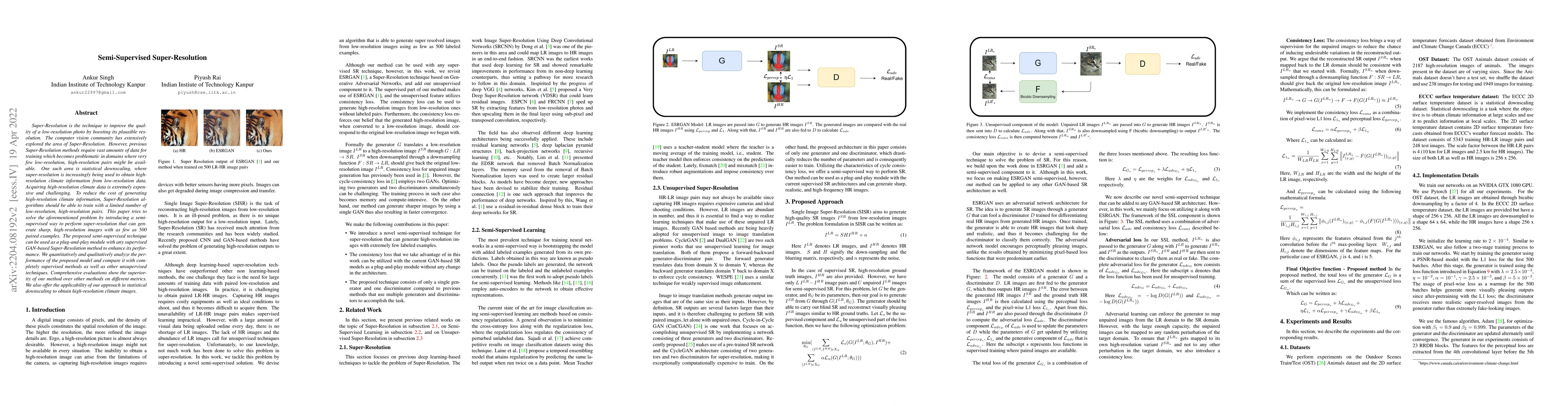 Thumbnail for Semi-Supervised Super-Resolution