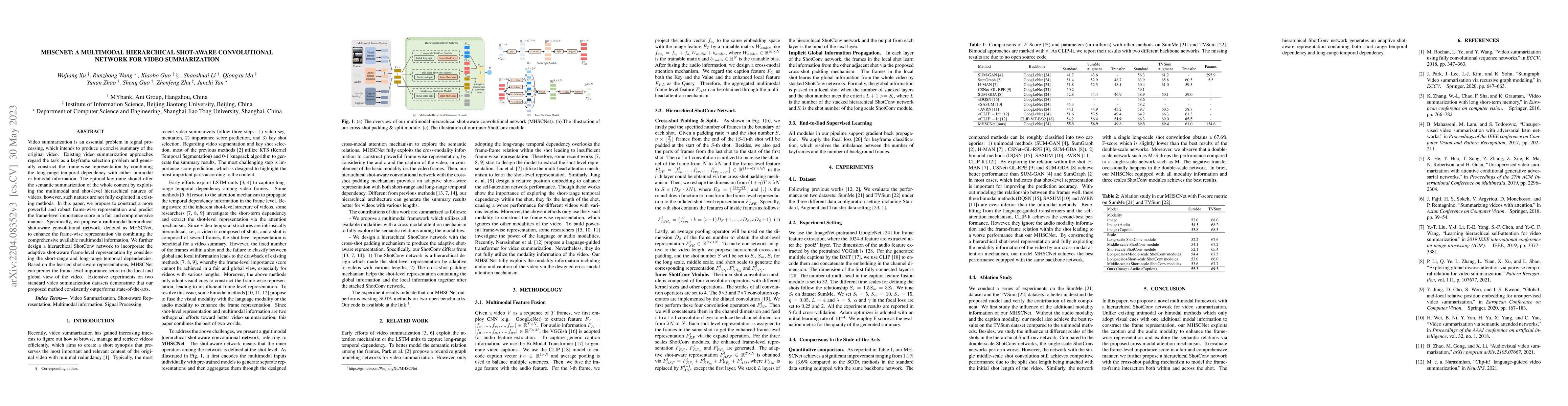 Thumbnail for MHSCNet: A Multimodal Hierarchical Shot-aware Convolutional Network for
  Video Summarization