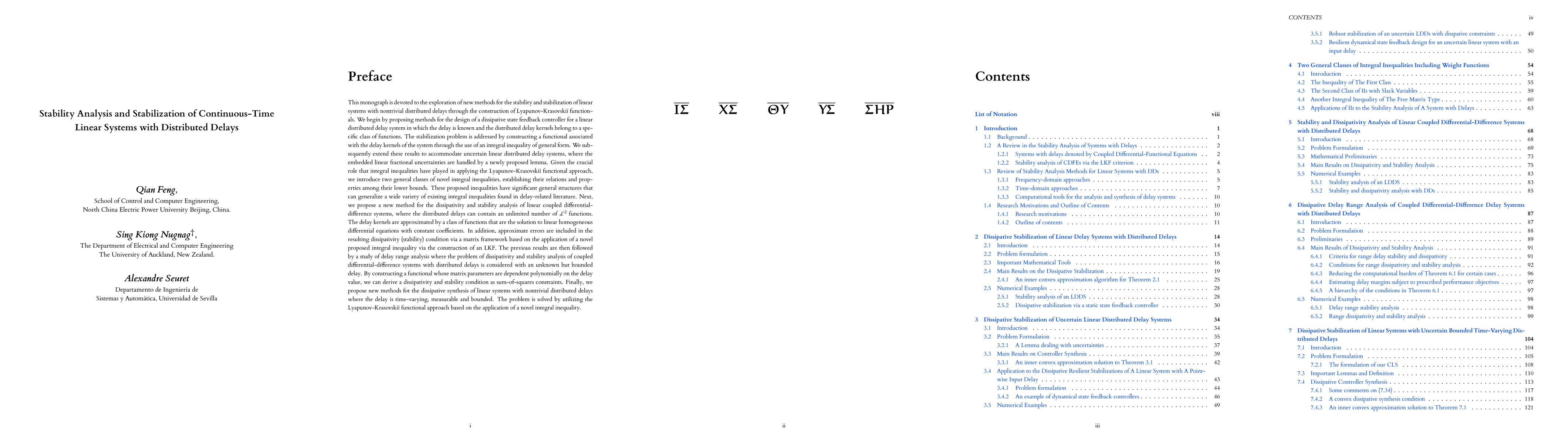 Thumbnail for Stability Analysis and Stabilization of Continuous-Time Linear Systems
  with Distributed Delays
