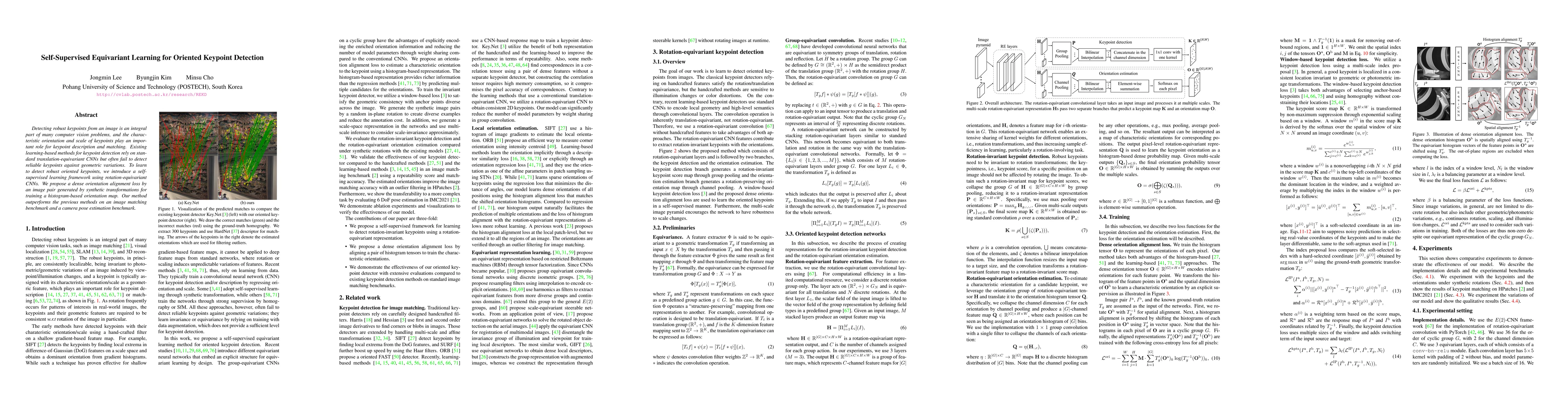 Thumbnail for Self-Supervised Equivariant Learning for Oriented Keypoint Detection