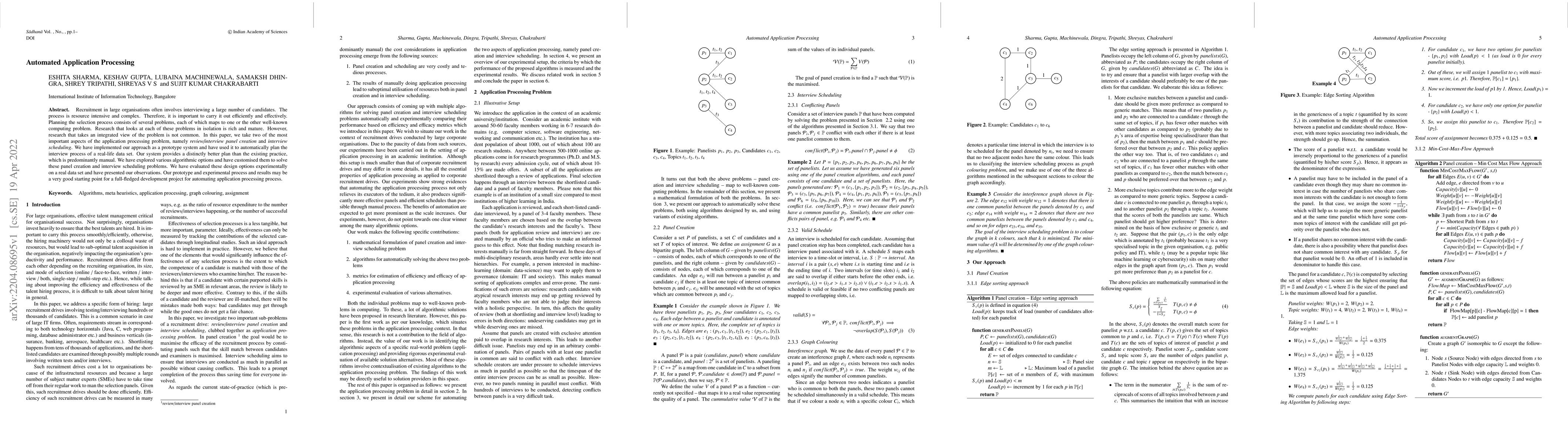 Thumbnail for Automated Application Processing