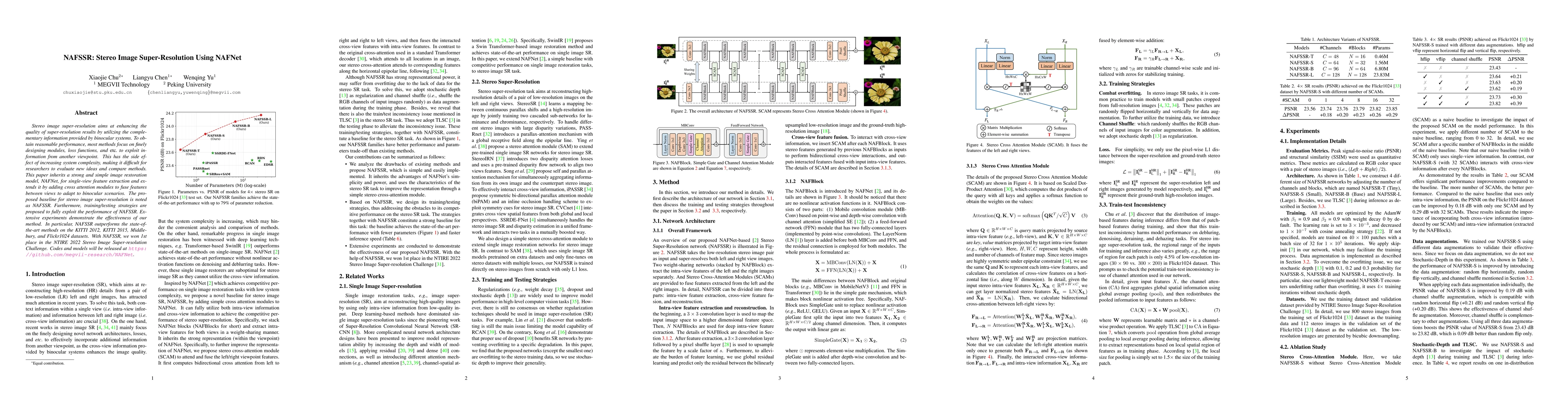 Thumbnail for NAFSSR: Stereo Image Super-Resolution Using NAFNet
