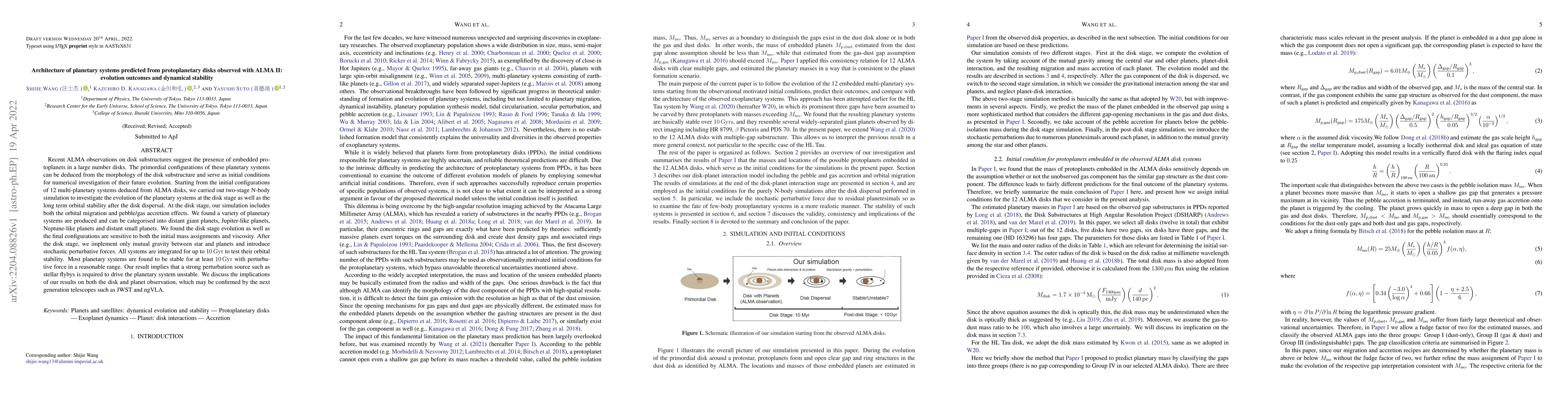 Thumbnail for Architecture of planetary systems predicted from protoplanetary disks
  observed with ALMA II: evolution outcomes and dynamical stability