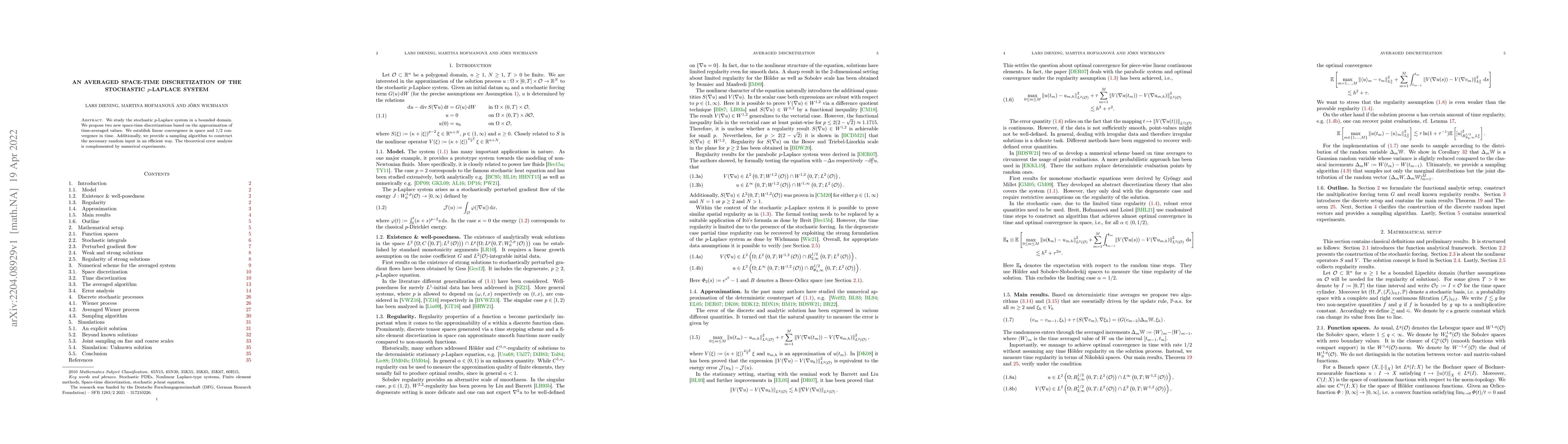 Thumbnail for An averaged space-time discretization of the stochastic $p$-Laplace
  system