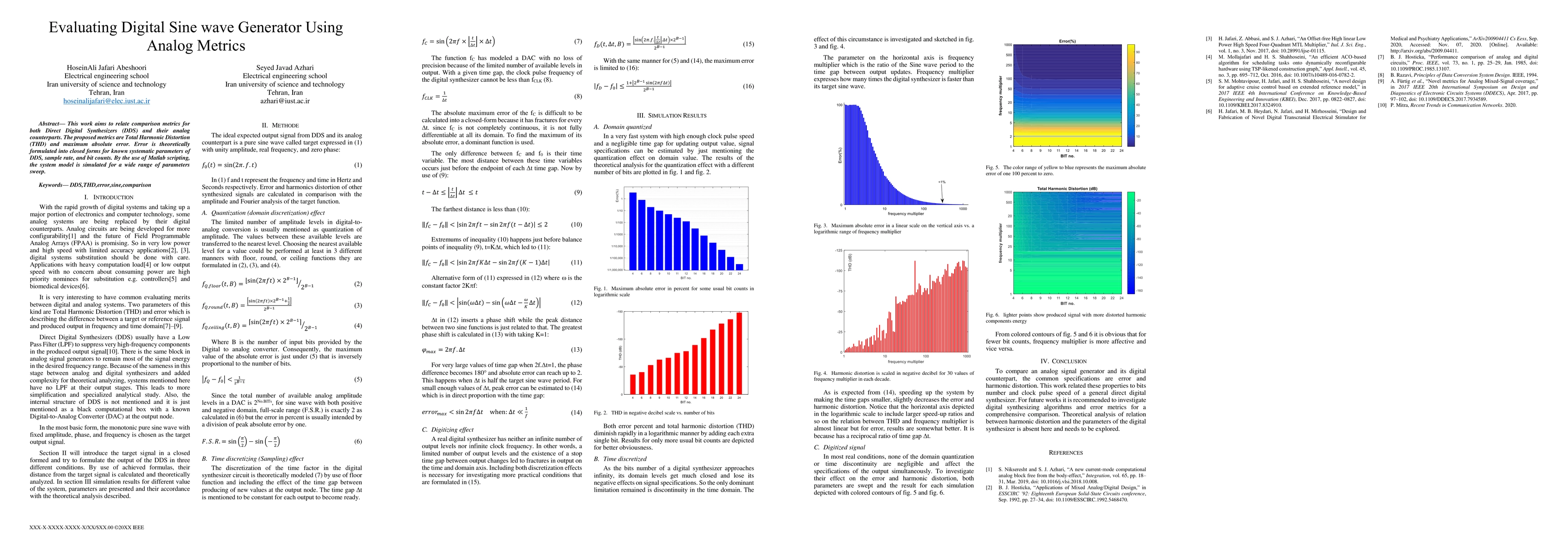 Thumbnail for Evaluating Digital Sine wave Generator Using Analog Metrics