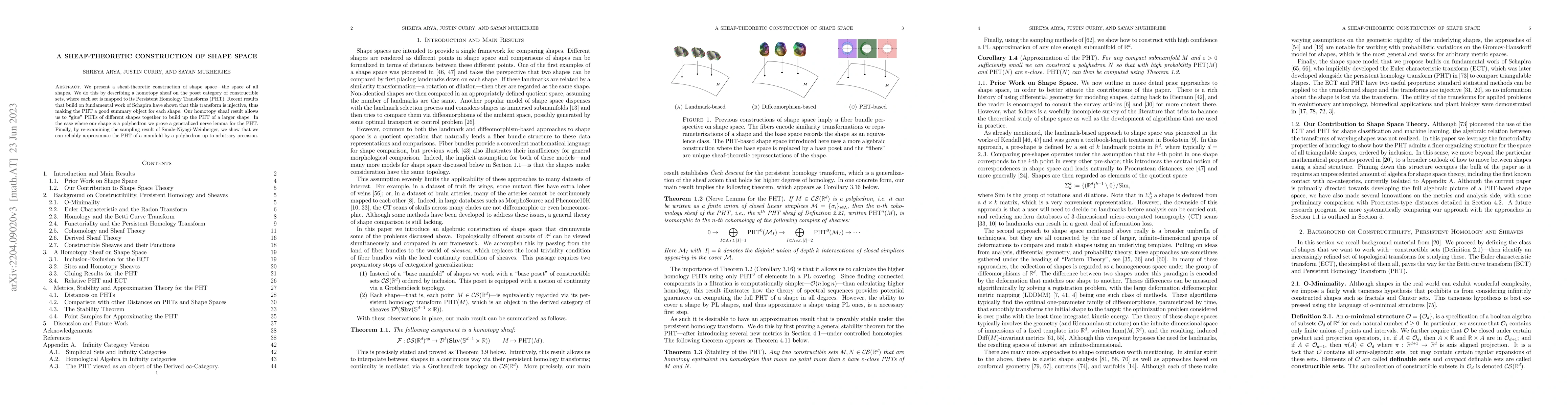 Thumbnail for A Sheaf-Theoretic Construction of Shape Space