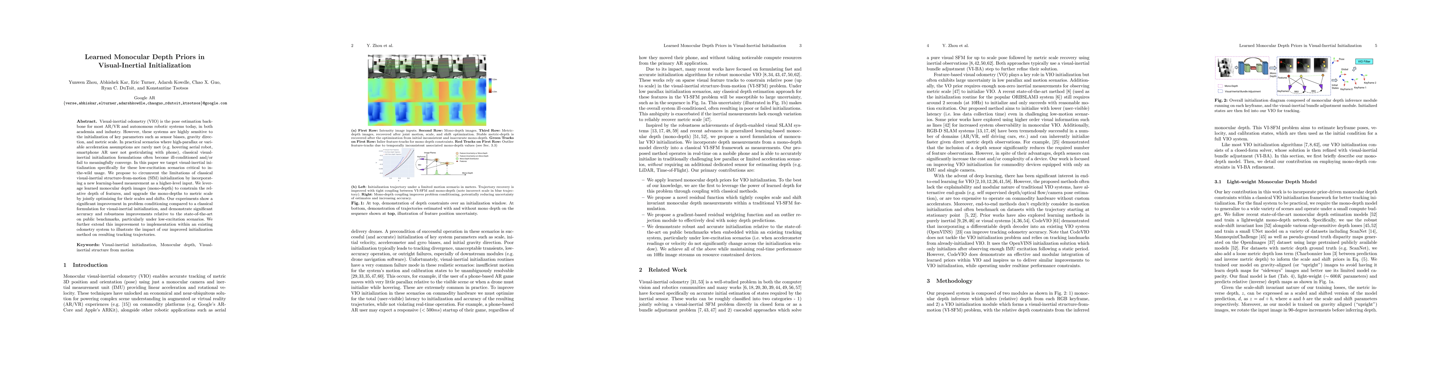 Thumbnail for Learned Monocular Depth Priors in Visual-Inertial Initialization