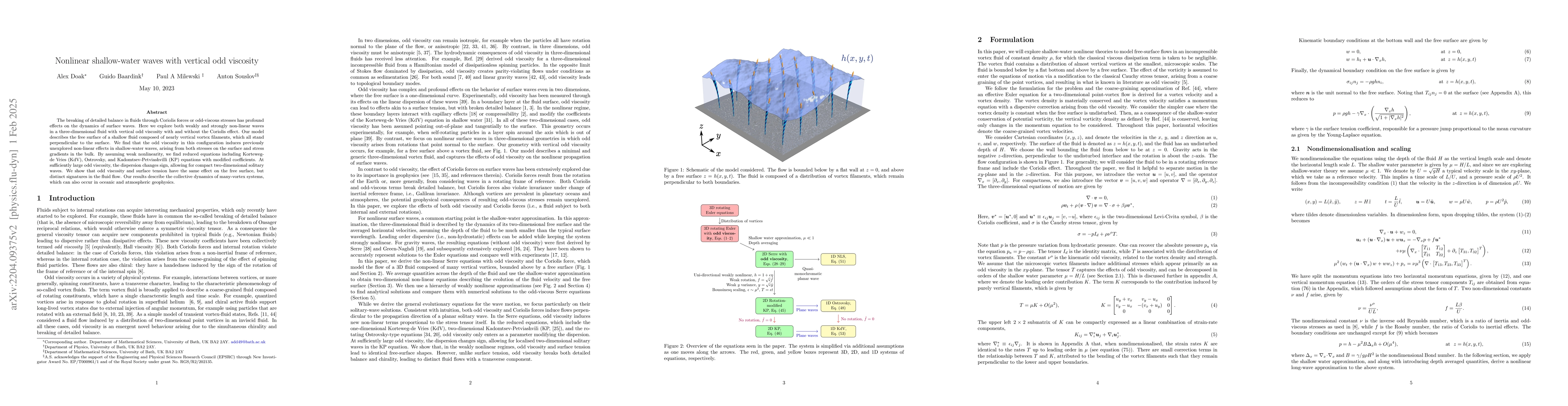 Thumbnail for Nonlinear shallow-water waves with vertical odd viscosity