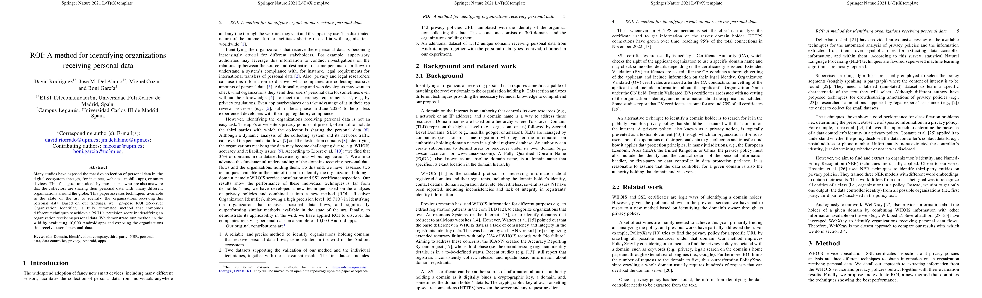 Thumbnail for ROI: A method for identifying organizations receiving personal data