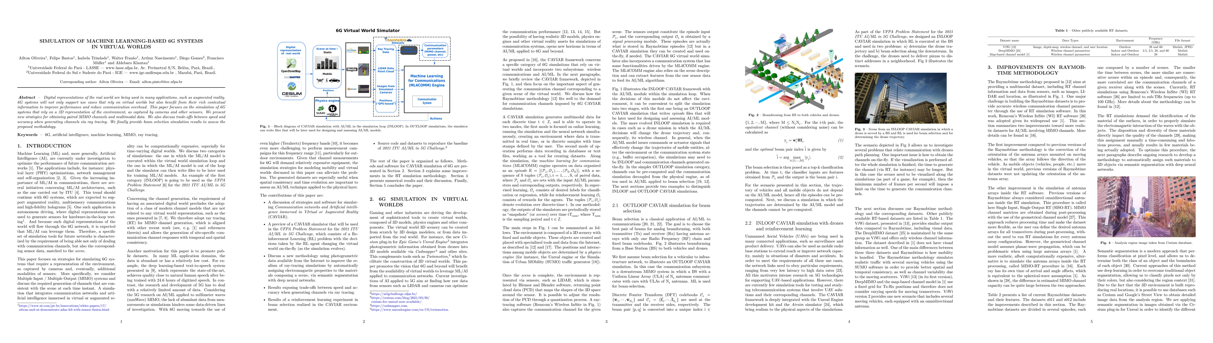 Thumbnail for Simulation of machine learning-based 6G systems in virtual worlds
