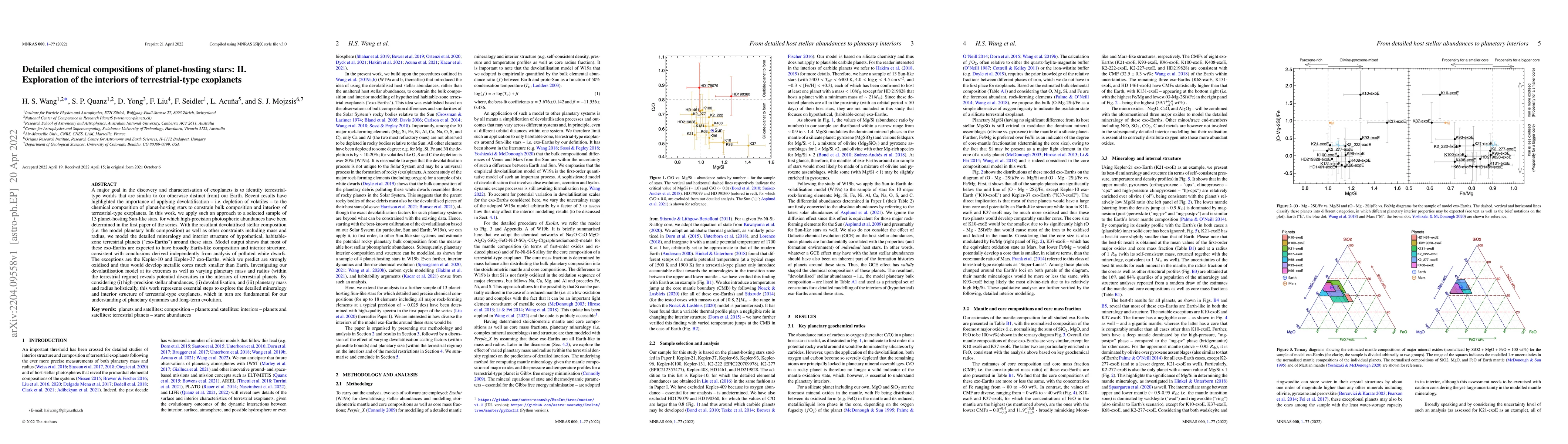 Thumbnail for Detailed chemical compositions of planet-hosting stars: II. Exploration
  of the interiors of terrestrial-type exoplanets