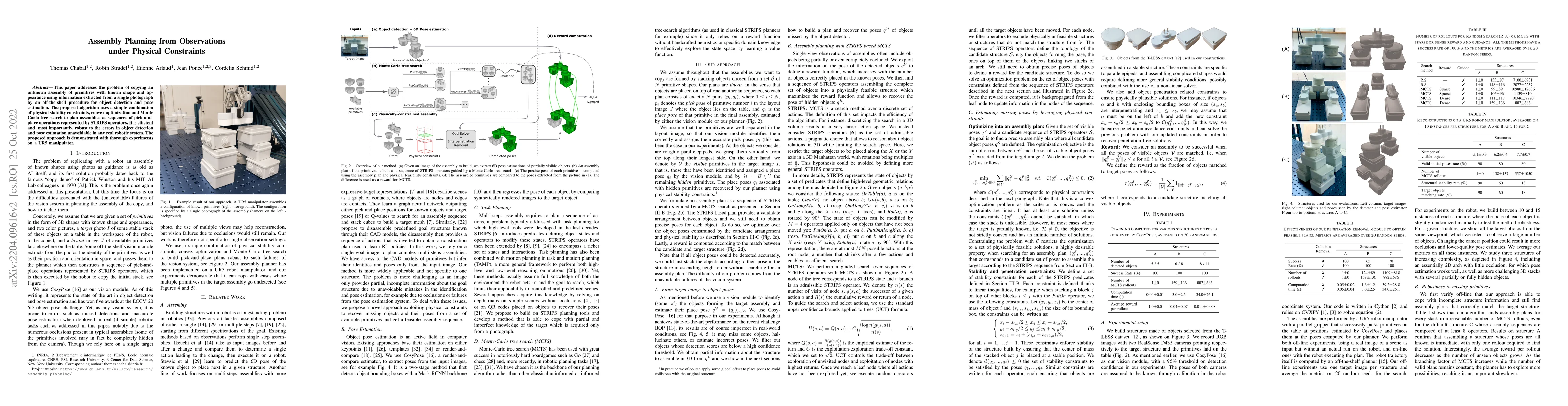 Thumbnail for Assembly Planning from Observations under Physical Constraints