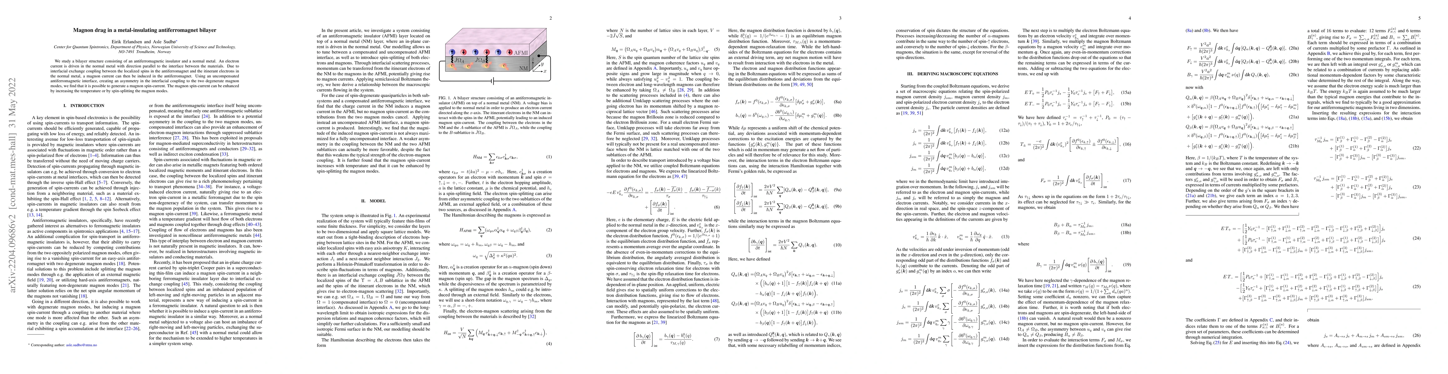 Thumbnail for Magnon drag in a metal-insulating antiferromagnet bilayer