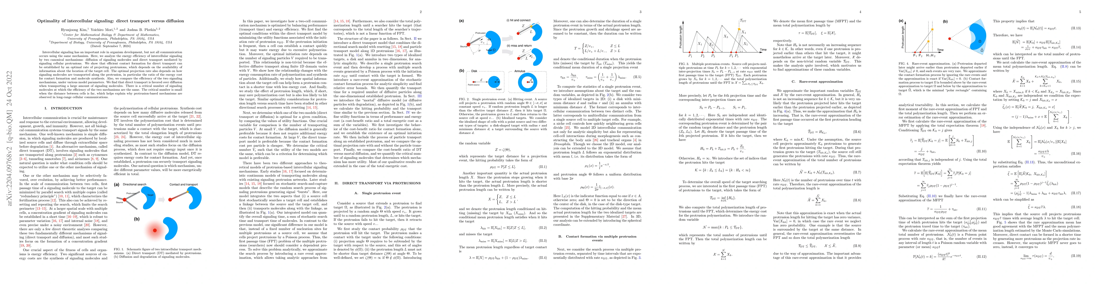 Thumbnail for Optimality of intercellular signaling: direct transport versus diffusion