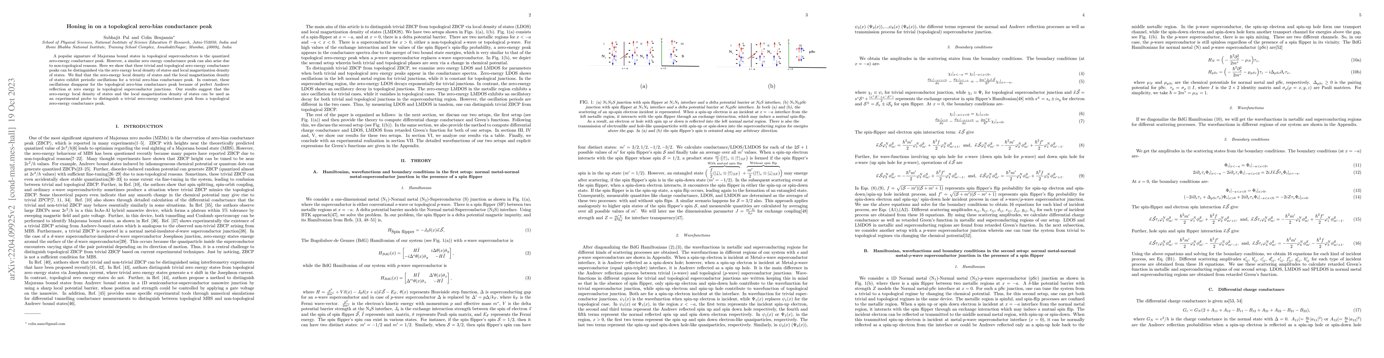Thumbnail for Honing in on a topological zero-bias conductance peak