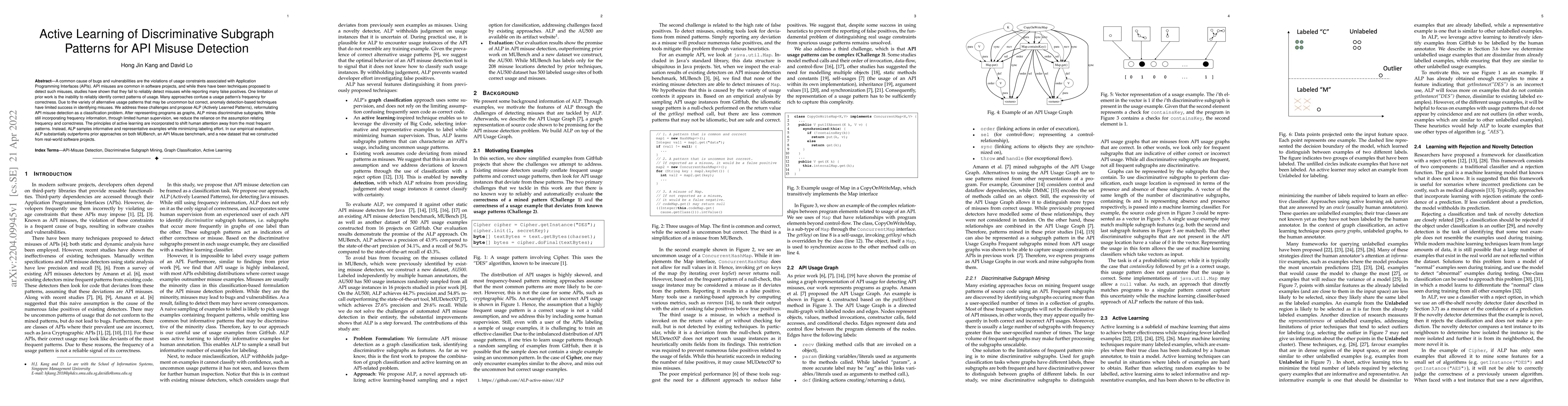Thumbnail for Active Learning of Discriminative Subgraph Patterns for API Misuse
  Detection