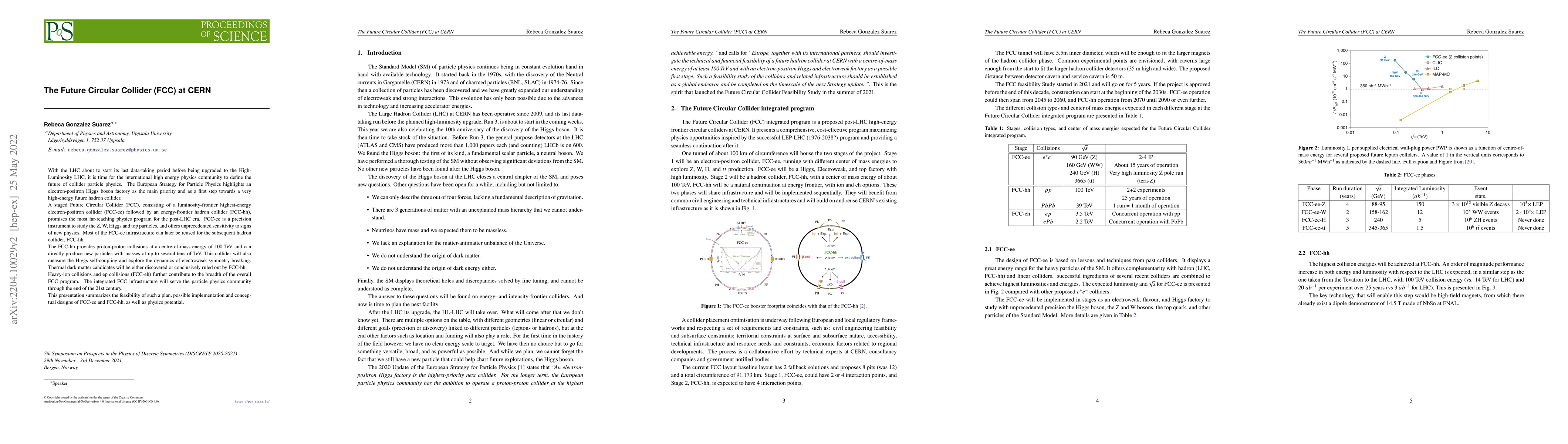 Thumbnail for The Future Circular Collider (FCC) at CERN