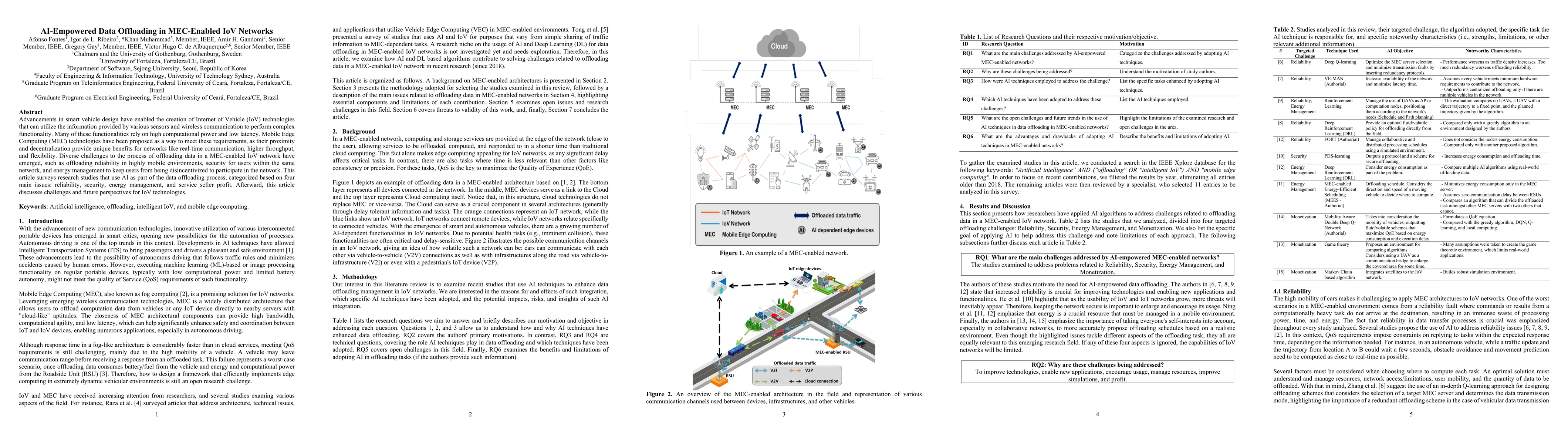 Thumbnail for AI-Empowered Data Offloading in MEC-Enabled IoV Networks