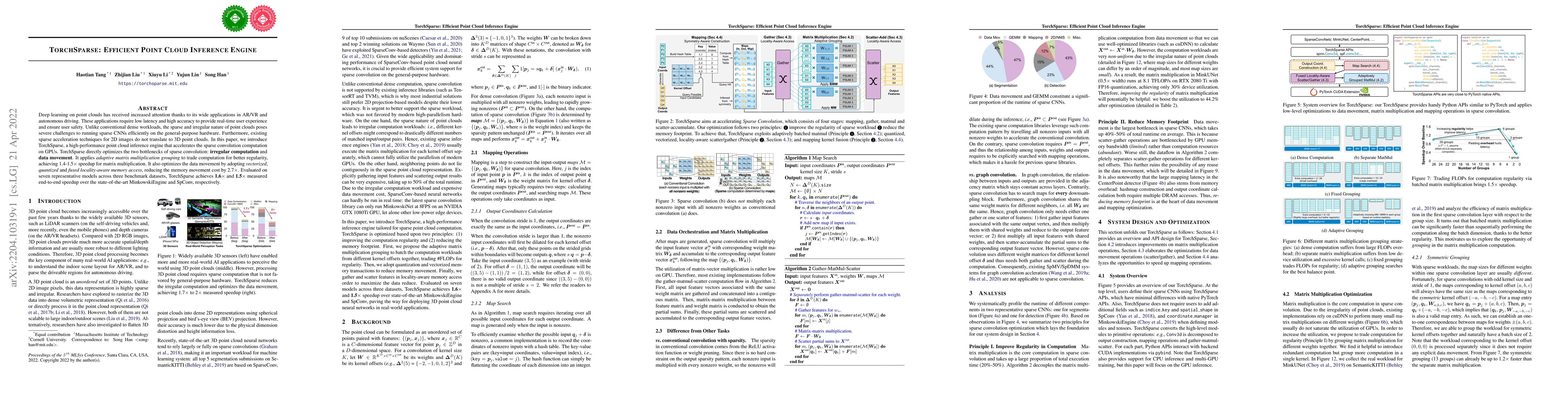 Thumbnail for TorchSparse: Efficient Point Cloud Inference Engine