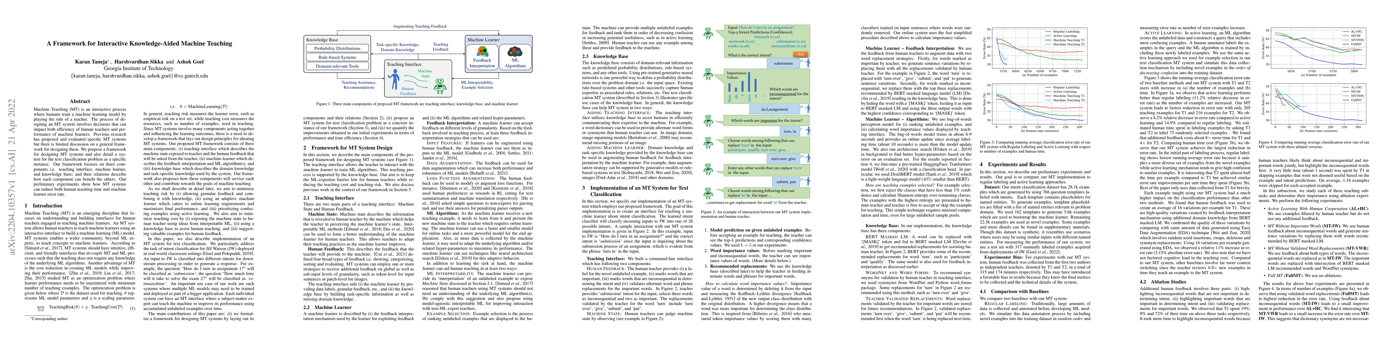 Thumbnail for A Framework for Interactive Knowledge-Aided Machine Teaching