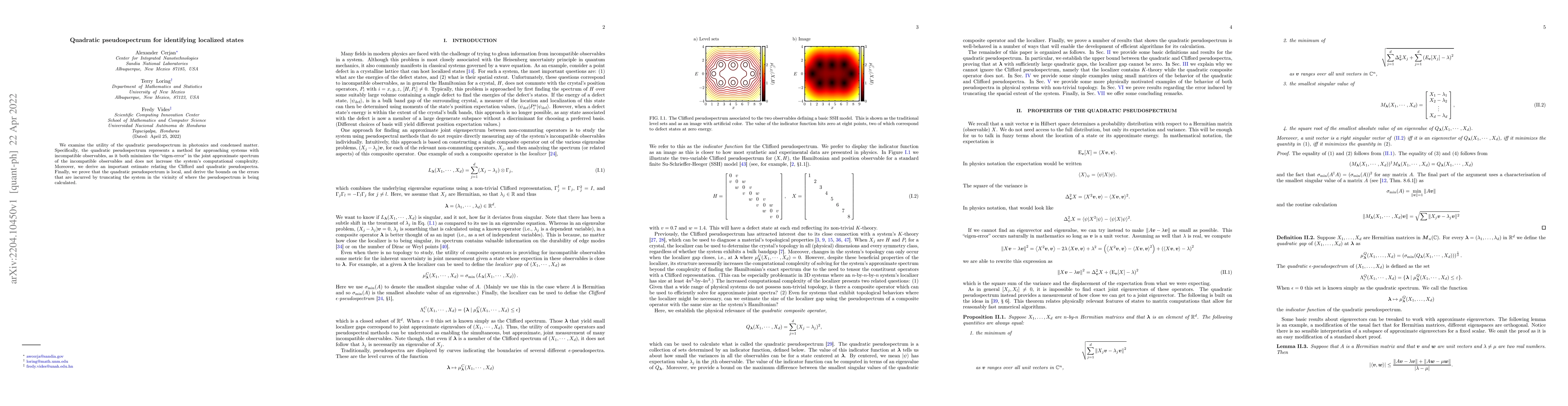 Thumbnail for Quadratic pseudospectrum for identifying localized states