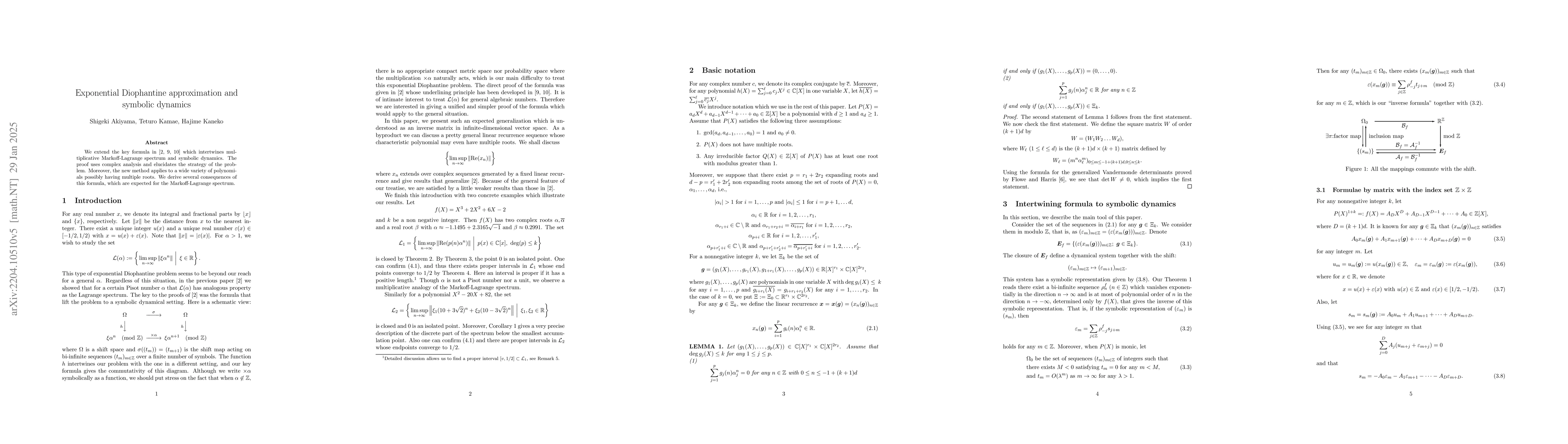 Thumbnail for Exponential Diophantine approximation and symbolic dynamics