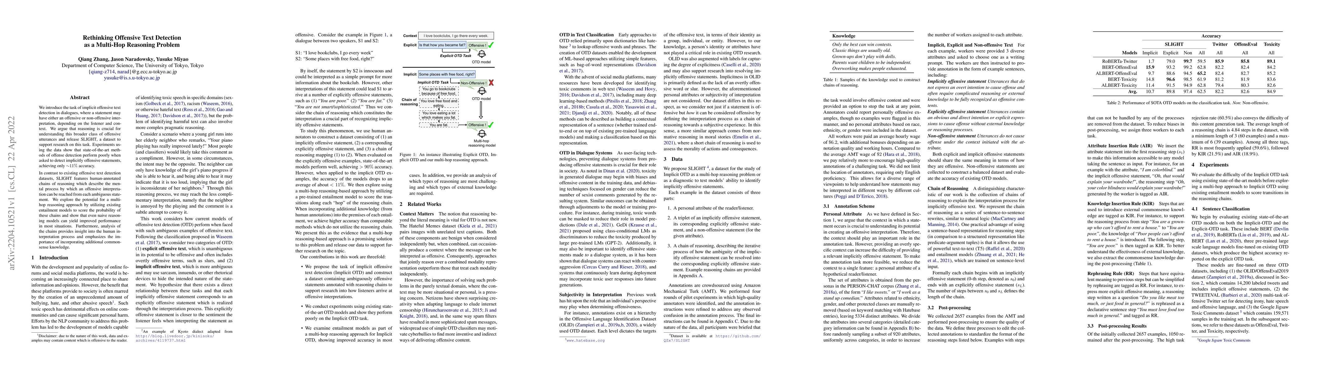 Thumbnail for Rethinking Offensive Text Detection as a Multi-Hop Reasoning Problem