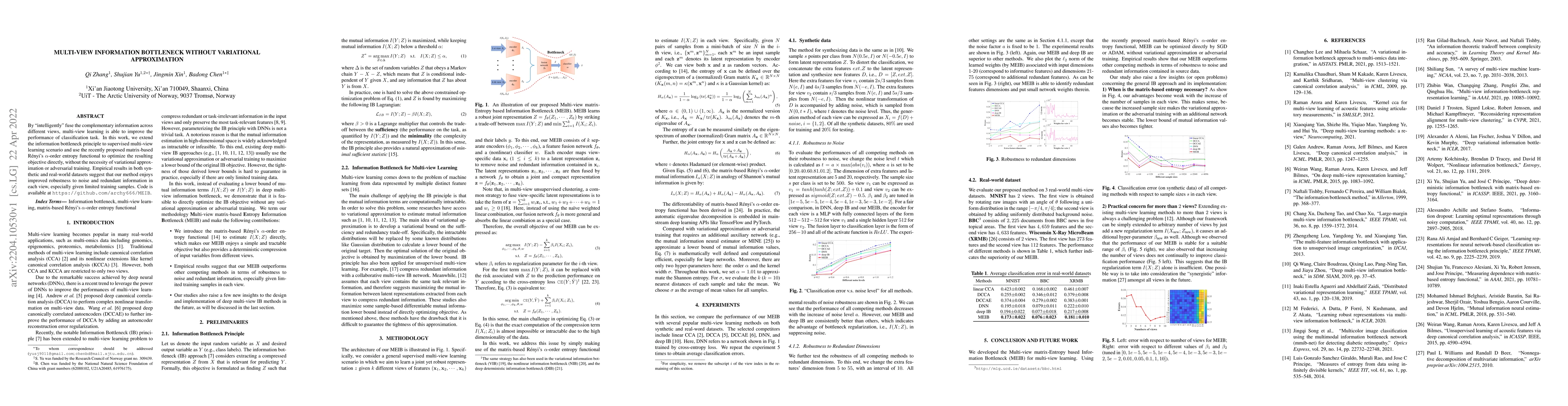 Thumbnail for Multi-view Information Bottleneck Without Variational Approximation