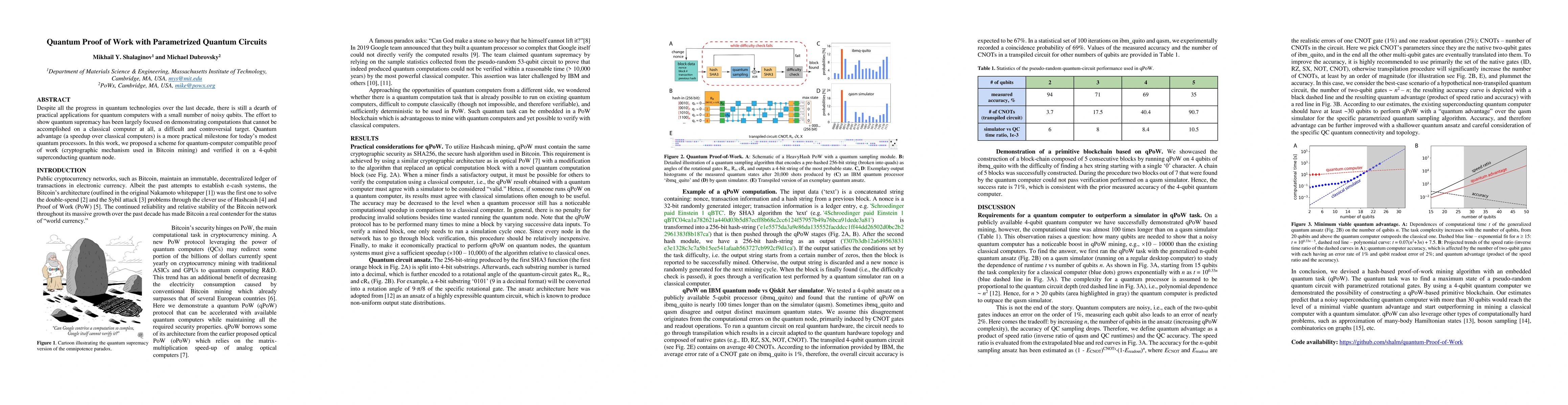 Thumbnail for Quantum Proof of Work with Parametrized Quantum Circuits