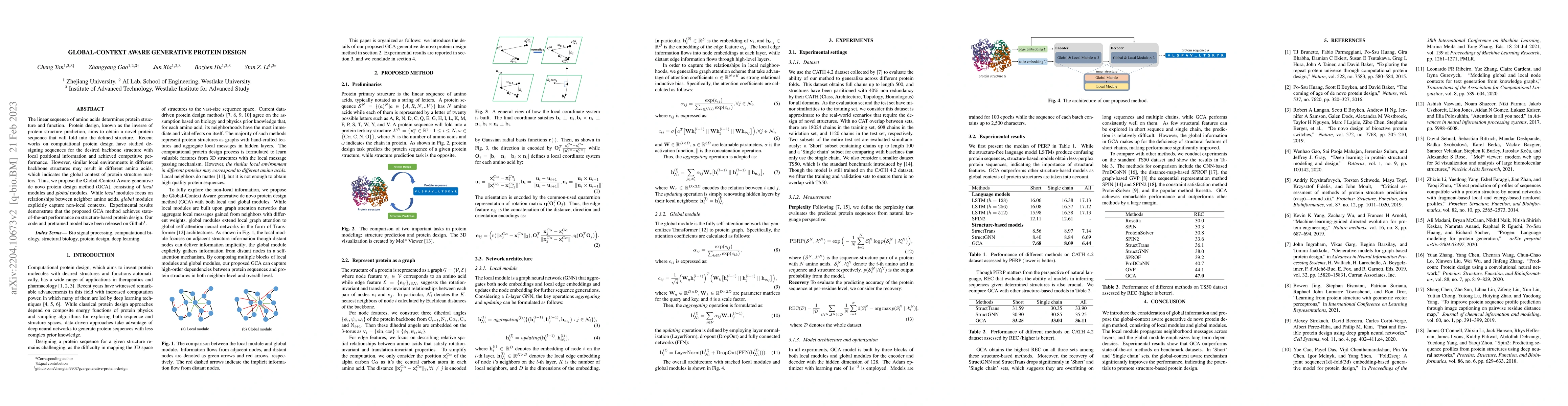 Thumbnail for Generative De Novo Protein Design with Global Context