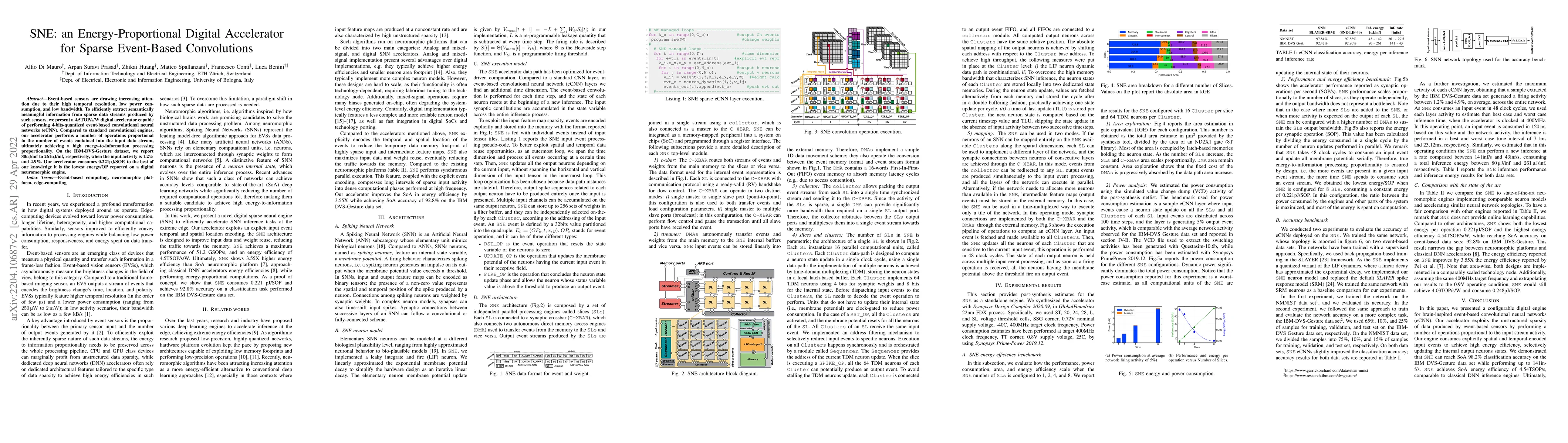 Thumbnail for SNE: an Energy-Proportional Digital Accelerator for Sparse Event-Based
  Convolutions