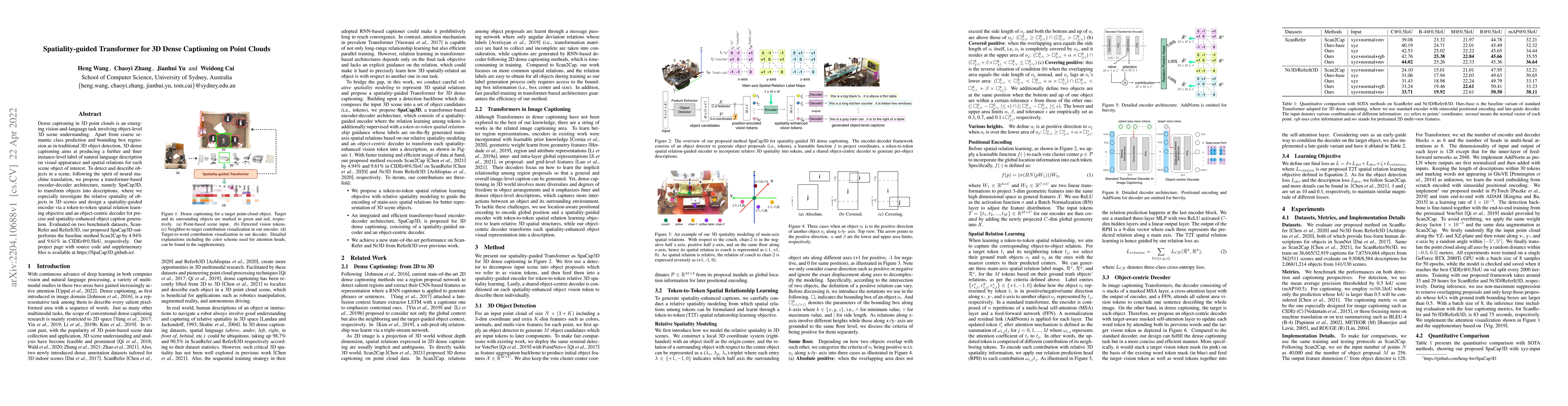 Thumbnail for Spatiality-guided Transformer for 3D Dense Captioning on Point Clouds