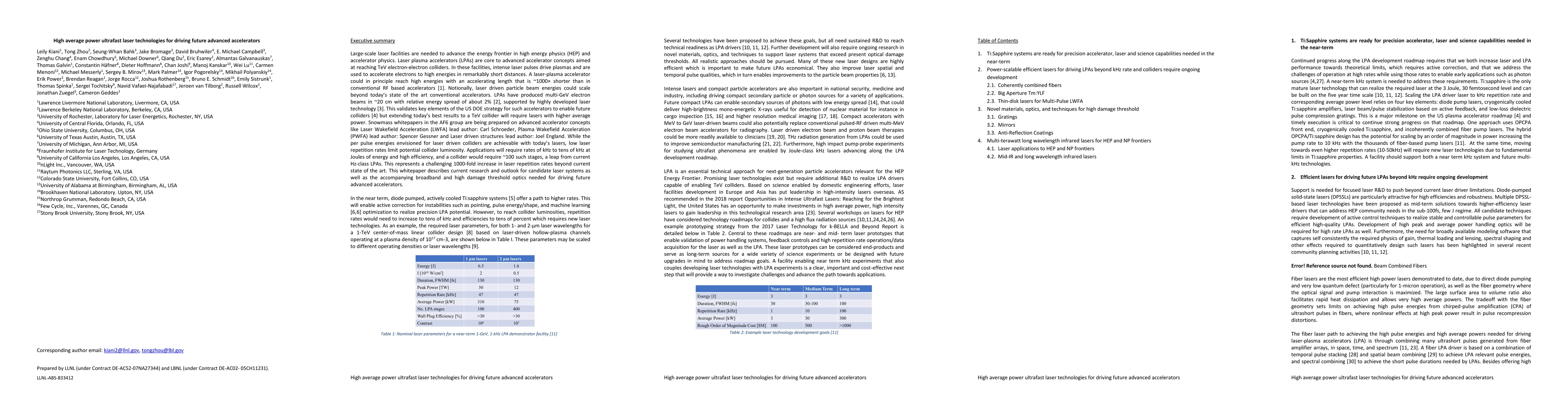 Thumbnail for High average power ultrafast laser technologies for driving future
  advanced accelerators