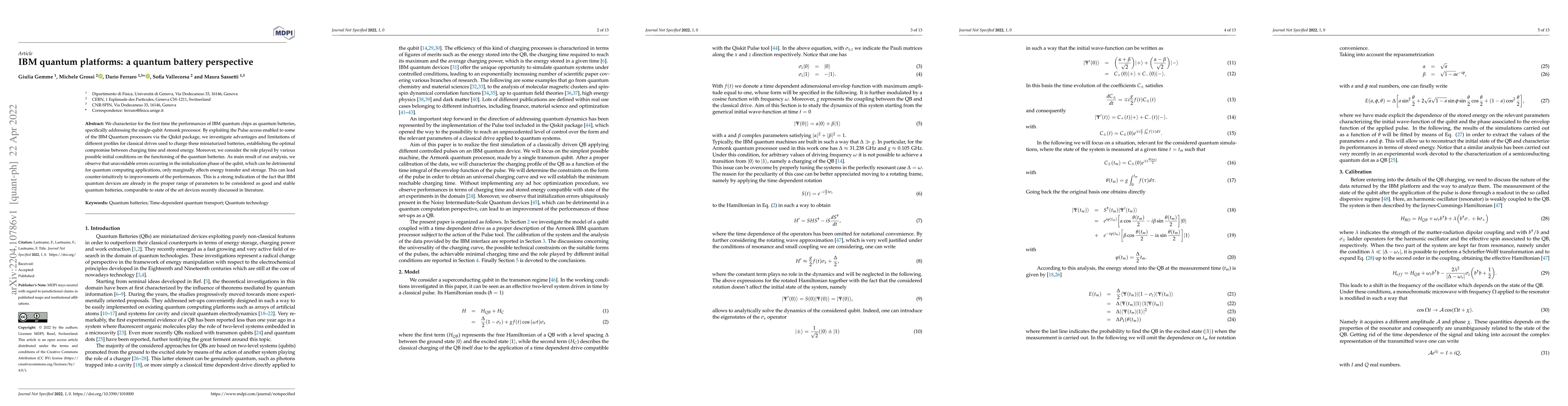 Thumbnail for IBM quantum platforms: a quantum battery perspective